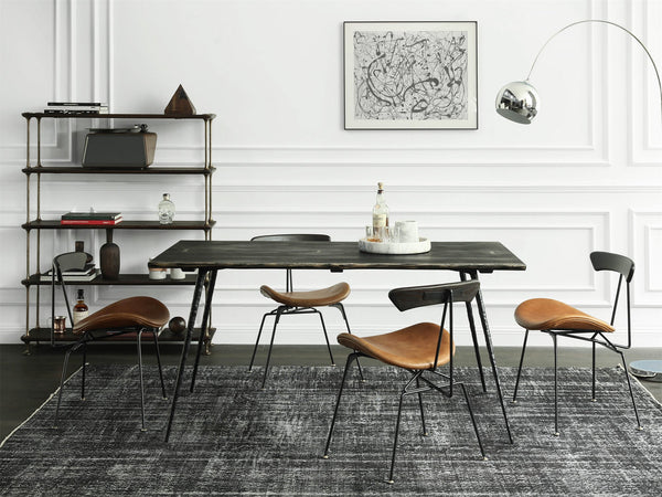 Roche Dining Table 140/160/180 (Black)