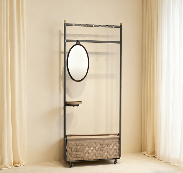 Lilian Drawer Coat Rack