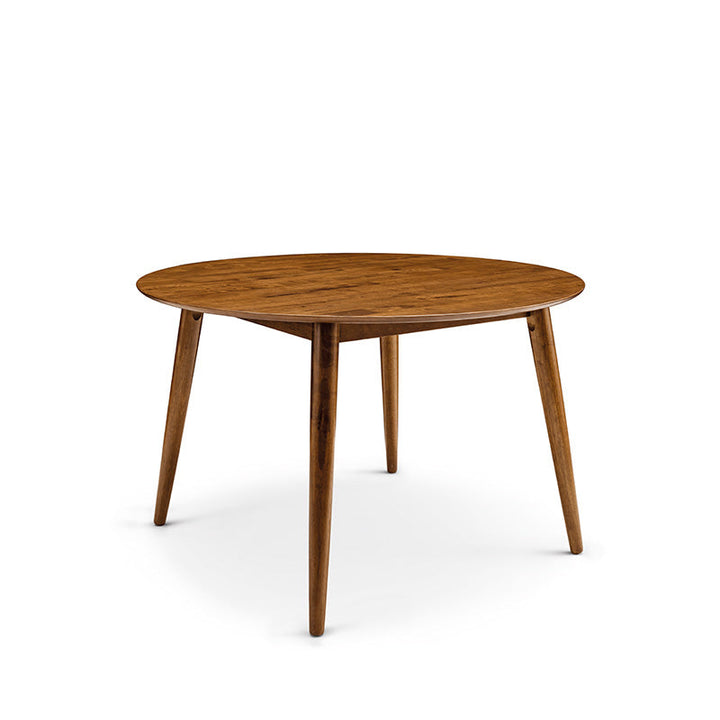 Walnut Emery Round Table Wood