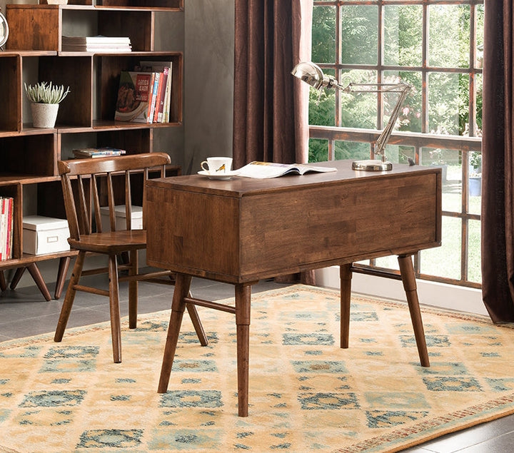 Anton Desk Solid Wood Walnut