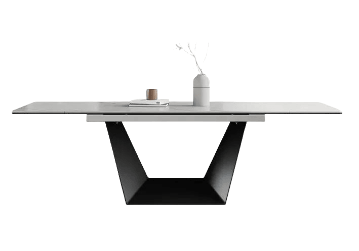 Arthur Slate Dining Table (Extendable) - Penta Living